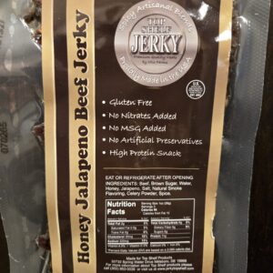 Honey Jalapeño Beef Jerky